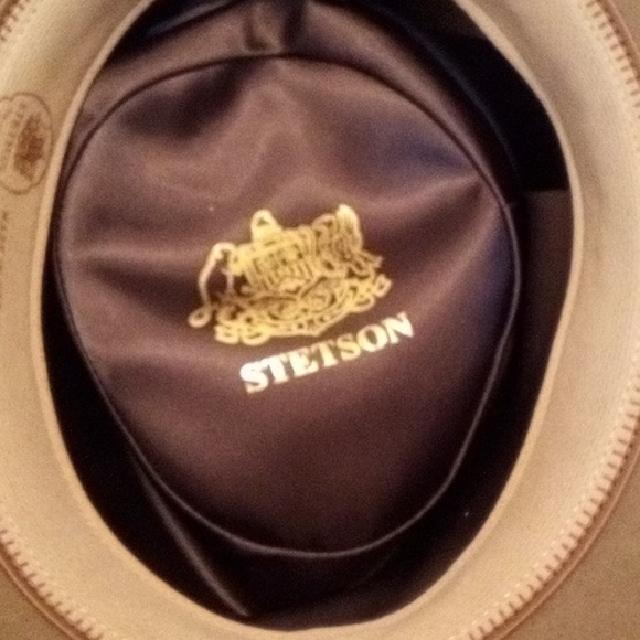 🍬 NWOT 🍭 Stetson olive whippet fedora - Picture 2 of 5